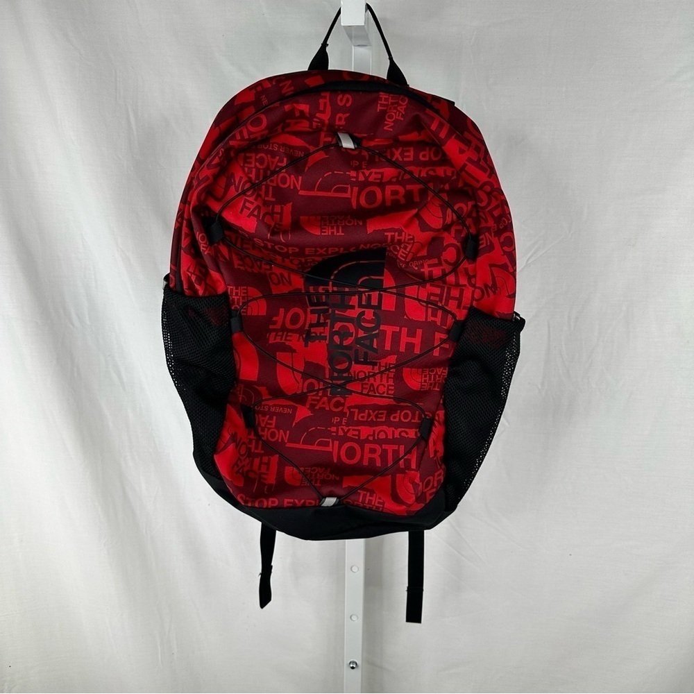 The North Face Red Black Backpack